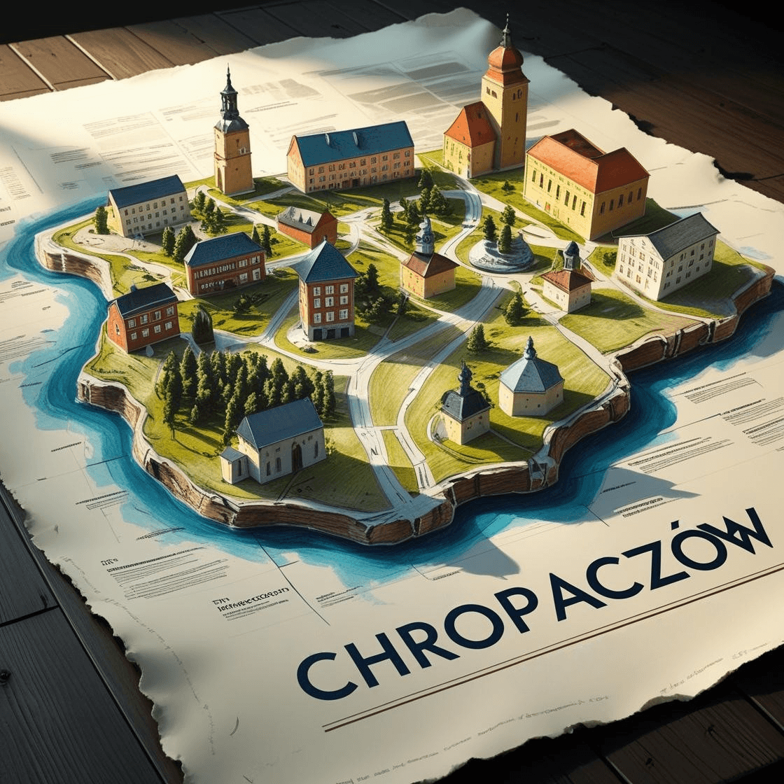 Poglądowa diorama Chropaczów