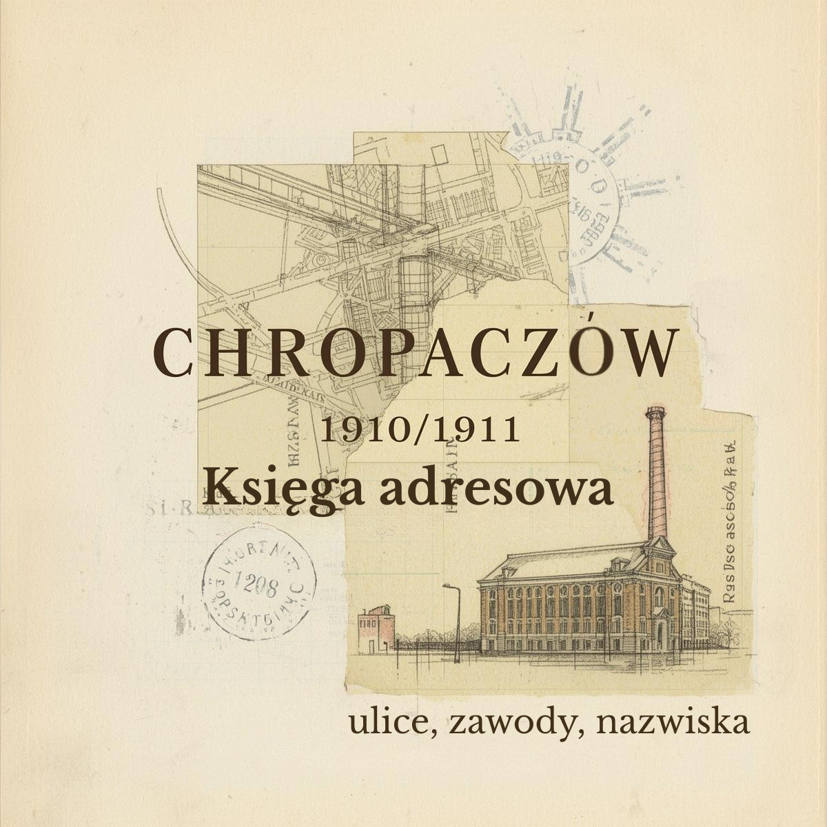 Grafika tytułowa artykułu: Chropaczów 1910/1911 — księga adresowa