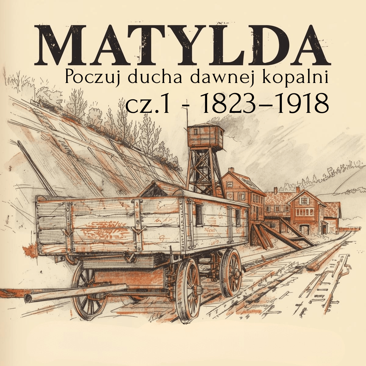 Kopalnia Matylda w Lipinach – okładka części 1 serii (1823–1918)