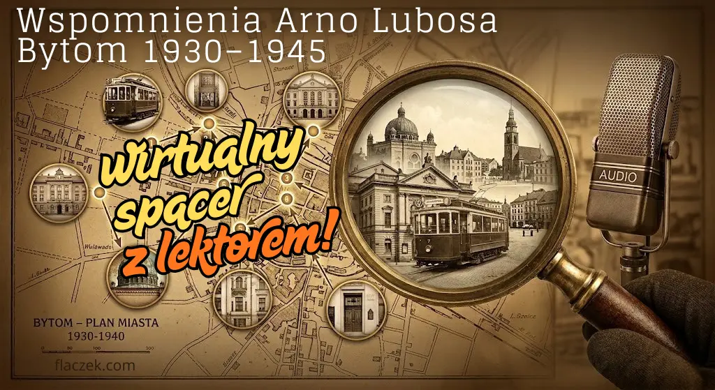 Wirtualny spacer z lektorem: wspomnienia Arno Lubosa, Bytom 1930-1945