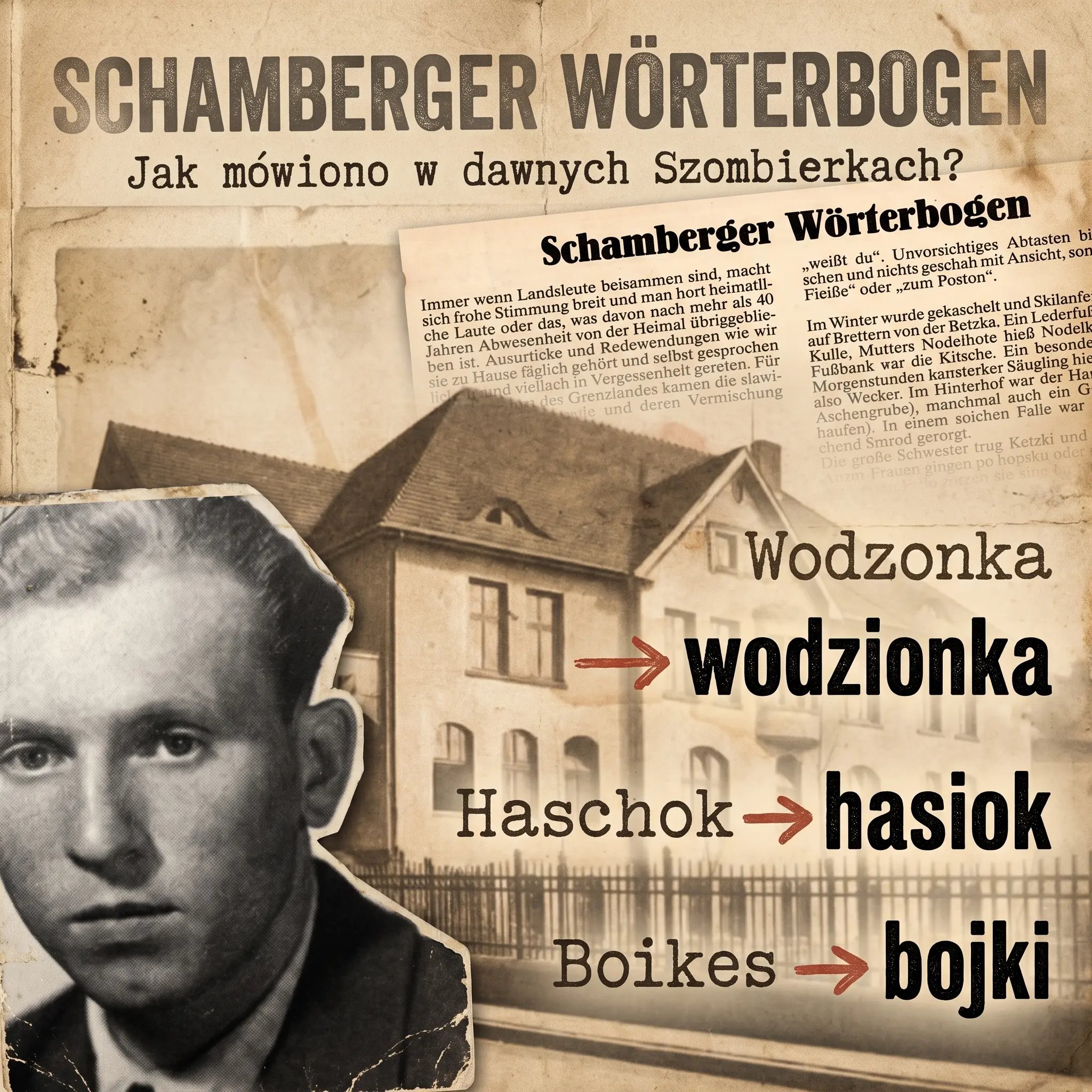Günther Jendryschik i Schamberger Wörterbogen – język dawnych Szombierek